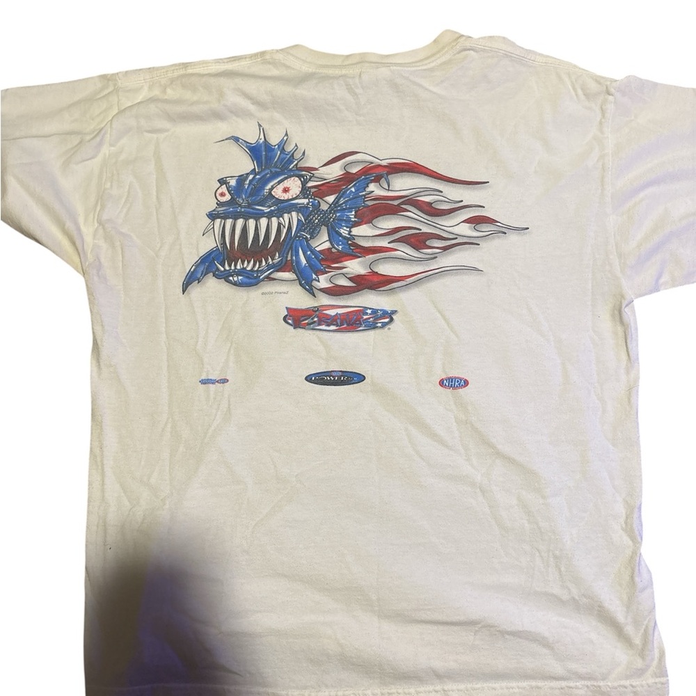 Gildan Ultra Cotton Tee with Fish Graphic